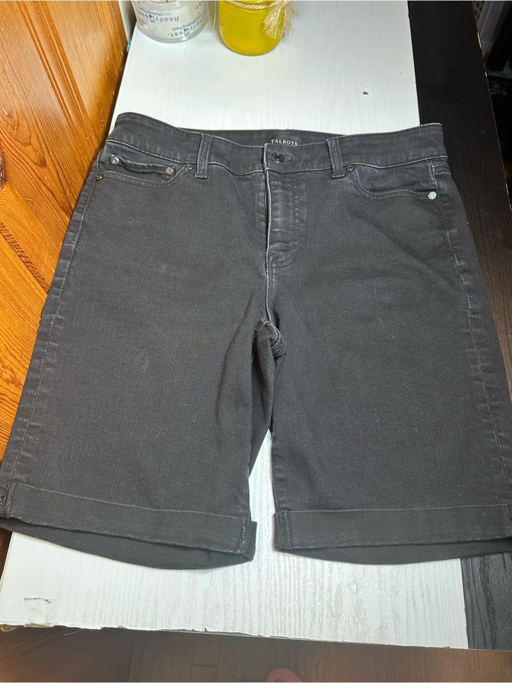 Talbots Dark Gray Men's Denim Shorts